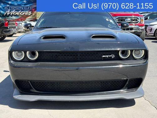 Pitch Black Clearcoat 2019 Dodge Challenger SRT Hellcat