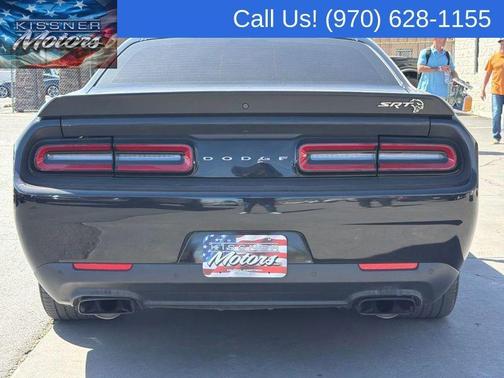 Pitch Black Clearcoat 2019 Dodge Challenger SRT Hellcat