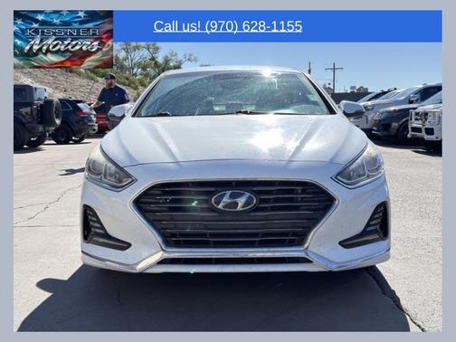 Quartz White Pearl 2018 Hyundai SONATA SEL