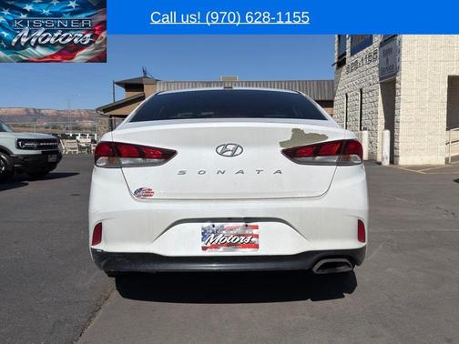 Quartz White Pearl 2018 Hyundai SONATA SEL
