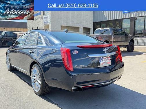 Dark Adriatic Blue Metallic 2015 Cadillac XTS Vsport Platinum
