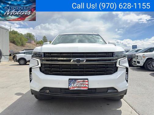 Summit White 2021 Chevrolet Tahoe RST
