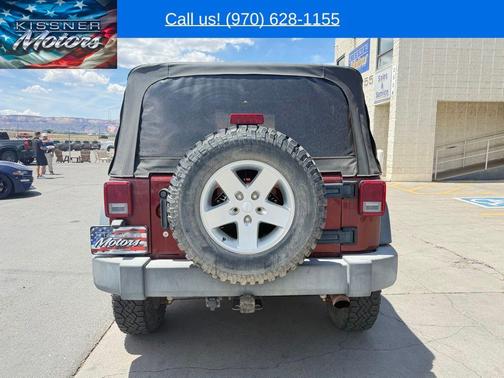 Red Rock Crystal Pearlcoat 2007 Jeep Wrangler X