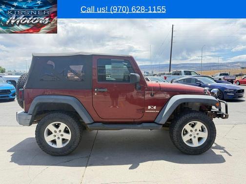 Red Rock Crystal Pearlcoat 2007 Jeep Wrangler X
