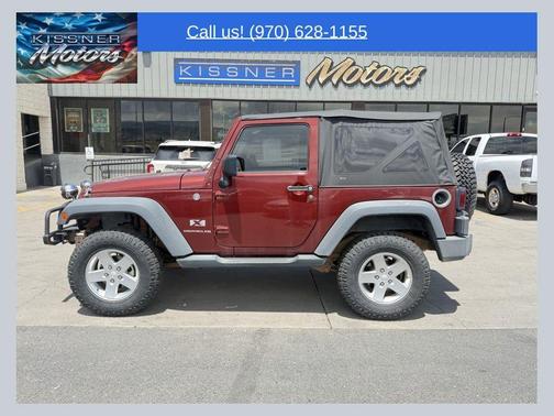 Red Rock Crystal Pearlcoat 2007 Jeep Wrangler X