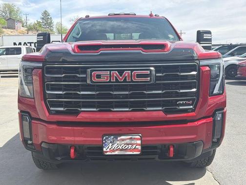 Volcanic Red 2024 GMC Sierra 2500 AT4