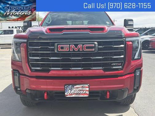 Volcanic Red 2024 GMC Sierra 2500 AT4