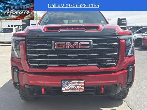 Volcanic Red 2024 GMC Sierra 2500 AT4