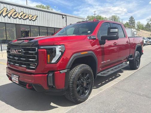 Volcanic Red 2024 GMC Sierra 2500 AT4