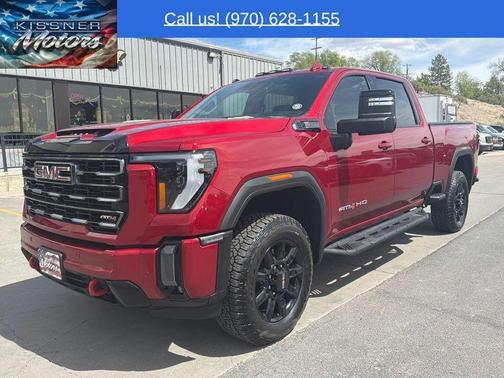 Volcanic Red 2024 GMC Sierra 2500 AT4