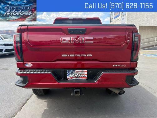 Volcanic Red 2024 GMC Sierra 2500 AT4