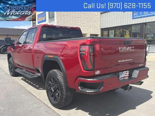 Volcanic Red 2024 GMC Sierra 2500 AT4