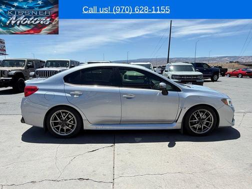 Ice Silver Metallic 2016 Subaru WRX STI Limited