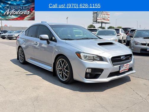 Ice Silver Metallic 2016 Subaru WRX STI Limited
