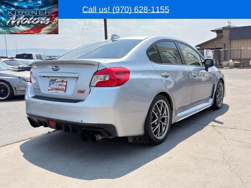 Ice Silver Metallic 2016 Subaru WRX STI Limited