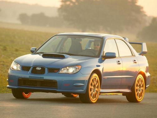 Steel Gray Metallic 2006 Subaru Impreza WRX Sti