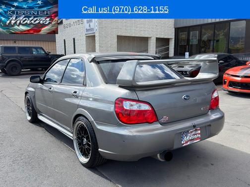 Steel Gray Metallic 2006 Subaru Impreza WRX Sti