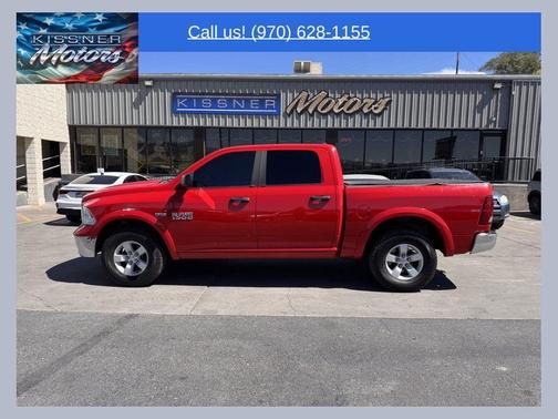 Flame Red Clearcoat 2016 RAM 1500 SLT