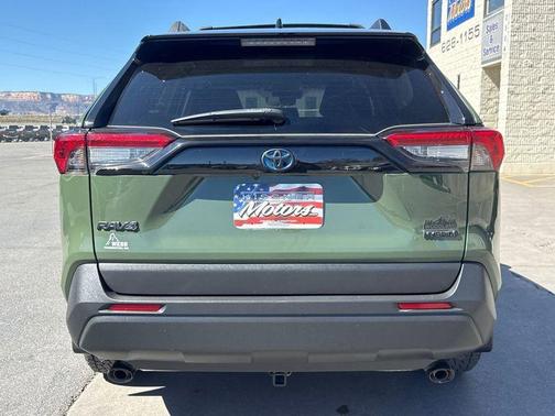 Green 2024 Toyota RAV4 Hybrid Woodland Edition