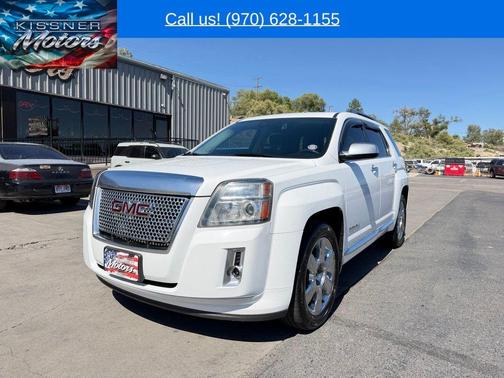 Summit White 2013 GMC Terrain Denali