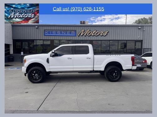 White Platinum Clearcoat Metallic 2019 Ford F-250 Platinum