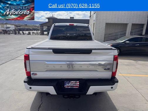 White Platinum Clearcoat Metallic 2019 Ford F-250 Platinum
