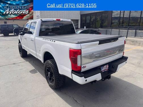 White Platinum Clearcoat Metallic 2019 Ford F-250 Platinum