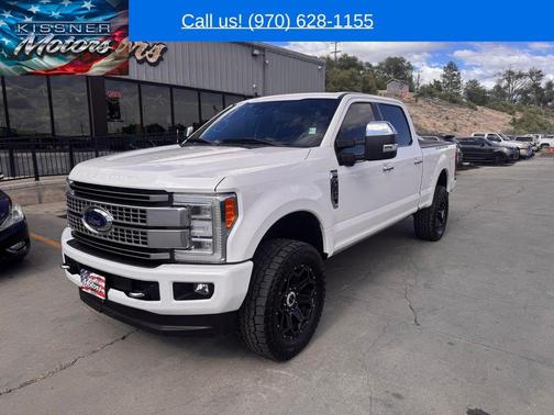White Platinum Clearcoat Metallic 2019 Ford F-250 Platinum