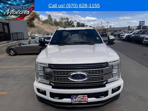 White Platinum Clearcoat Metallic 2019 Ford F-250 Platinum