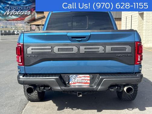 Blue Metallic 2020 Ford F-150 Raptor