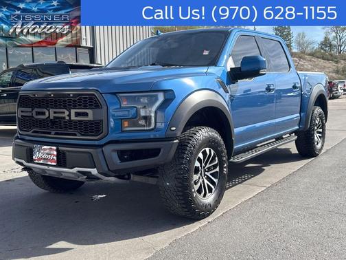 Blue Metallic 2020 Ford F-150 Raptor