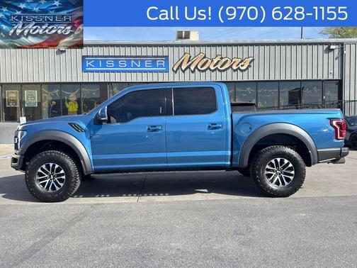 Blue Metallic 2020 Ford F-150 Raptor