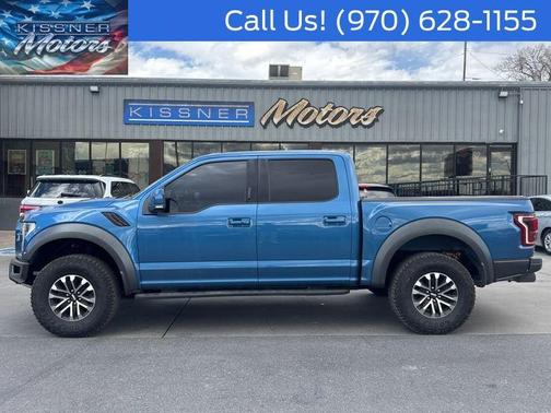 Blue Metallic 2020 Ford F-150 Raptor