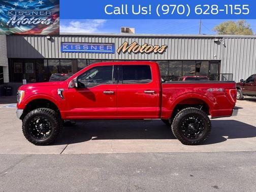 Red Metallic 2022 Ford F-150 XLT