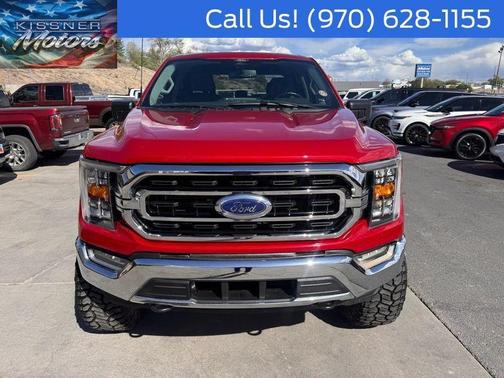 Red Metallic 2022 Ford F-150 XLT