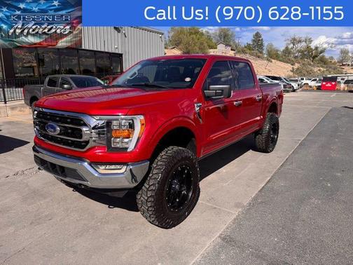 Red Metallic 2022 Ford F-150 XLT