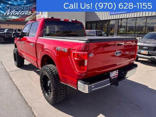 Red Metallic 2022 Ford F-150 XLT