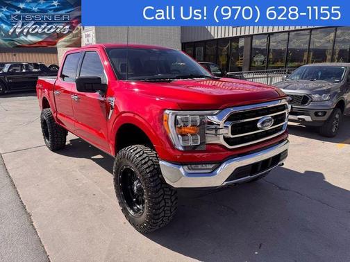 Red Metallic 2022 Ford F-150 XLT