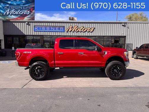 Red Metallic 2022 Ford F-150 XLT