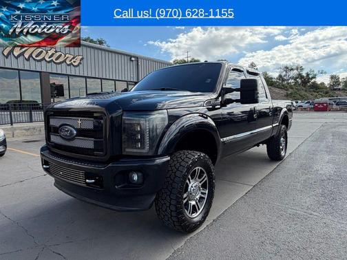 Tuxedo Black Metallic 2014 Ford F-350 Platinum