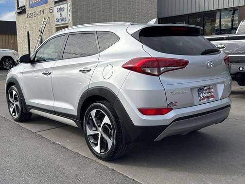Molten Silver 2018 Hyundai TUCSON Limited