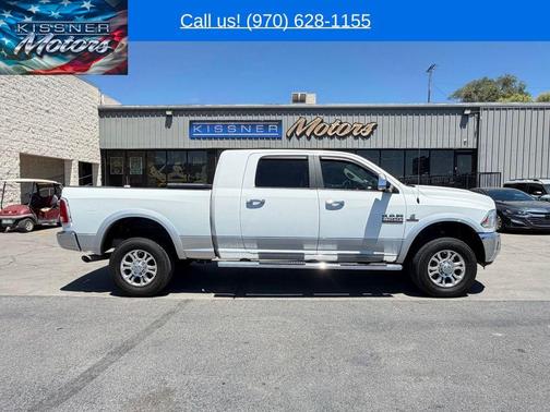 Bright White Clearcoat 2017 RAM 2500 Laramie