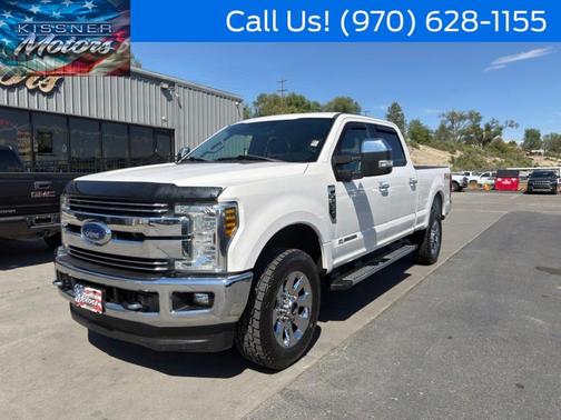 White Platinum Clearcoat Metallic 2018 Ford F-250 Lariat