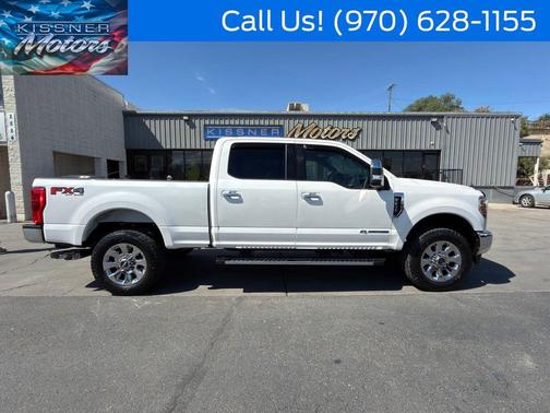 White Platinum Clearcoat Metallic 2018 Ford F-250 Lariat