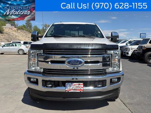 White Platinum Clearcoat Metallic 2018 Ford F-250 Lariat