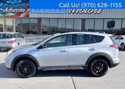 Silver Sky Metallic 2018 Toyota RAV4 Adventure