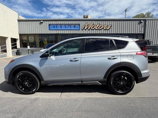 Silver Sky Metallic 2018 Toyota RAV4 Adventure