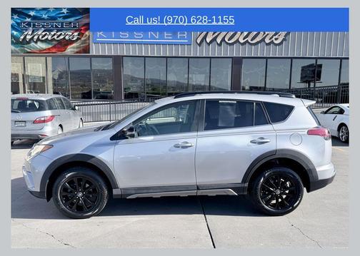 Silver Sky Metallic 2018 Toyota RAV4 Adventure