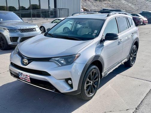 Silver Sky Metallic 2018 Toyota RAV4 Adventure