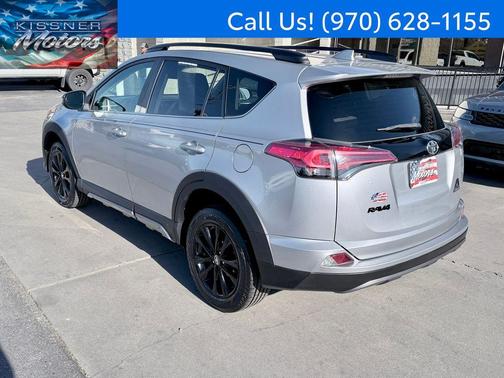 Silver Sky Metallic 2018 Toyota RAV4 Adventure
